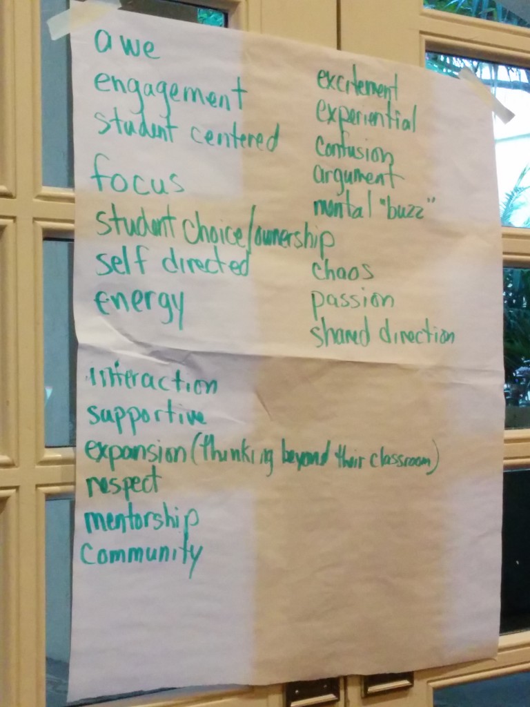 From a group activity at CGC-Miami