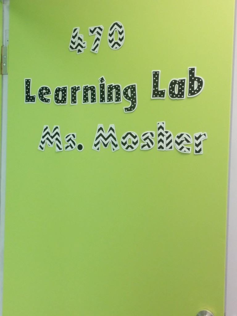 Classroom design: My new door